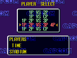 Play SNES Capcom's Soccer Shootout (USA) (Beta) Online in your browser