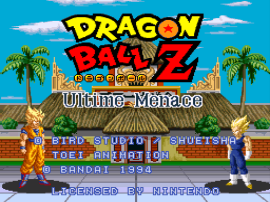 Play SNES Dragon Ball Z - Ultime Menace (France) [En by Aeon Genesis v1.0] (~Dragon Ball Z - Super Butouden 3) (Incomplete) Online in your browser
