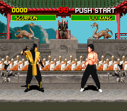 Play SNES Mortal Kombat (USA) Online in your browser 