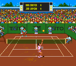 Play SNES International Tennis Tour (USA) Online in your browser