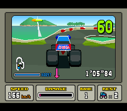 Play SNES Stunt Race FX (Europe) Online in your browser 