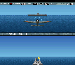 Play SNES Carrier Aces (USA) Online in your browser