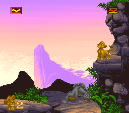 SFC★THE LION KING SNES 海外版