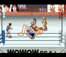 Play SNES JWP Joshi Pro Wrestling - Pure Wrestle Queens (Japan) Online in your browser