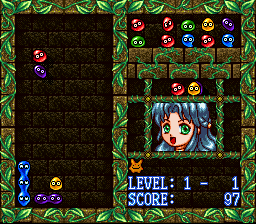 Play Super Nazo Puyo Tsuu - Lulu no Tetsuwan Hanjouki (Japan)