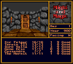 Play SNES Might and Magic II - Gates to Another World (Europe) Online in your browser