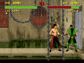 Mortal Kombat 2 game at