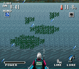 Play SNES Larry Nixon's Super Bass Fishing (Japan) Online in your browser 