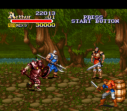 Play SNES Knights of the Round (Europe) Online in your browser