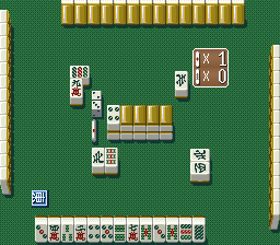 Play Super Mahjong 3 - Karakuchi (Japan) online