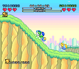 Play Pop'n TwinBee - Rainbow Bell Adventures (Europe) online