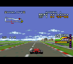 Play SNES Michael Andretti's IndyCar Challenge (Japan) Online in your browser