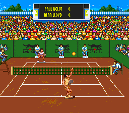 Play SNES International Tennis Tour (Europe) Online in your browser